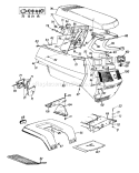 Page E Diagram and Parts List for 13AD674G401 1998 Yard Man Lawn Tractor